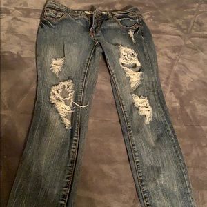Mossimo distressed jeans
